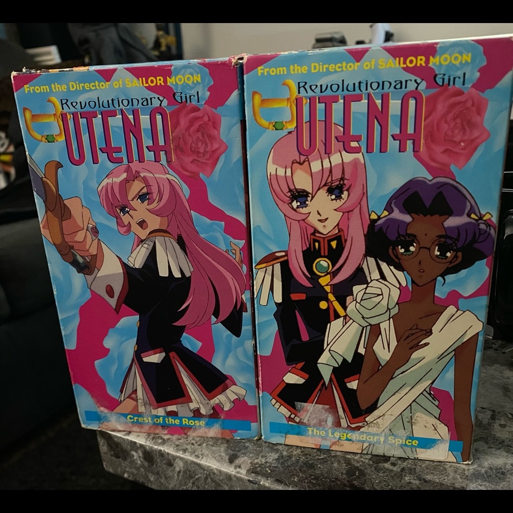 Revolutionary Girl Utena VHS Tapes